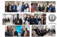 گرامیداشت روز پزشک با حضور فرماندار و رئیس شبکه و جمعی از مسئولین ادارات  در بیمارستان ولیعصر(عج) خرم بید